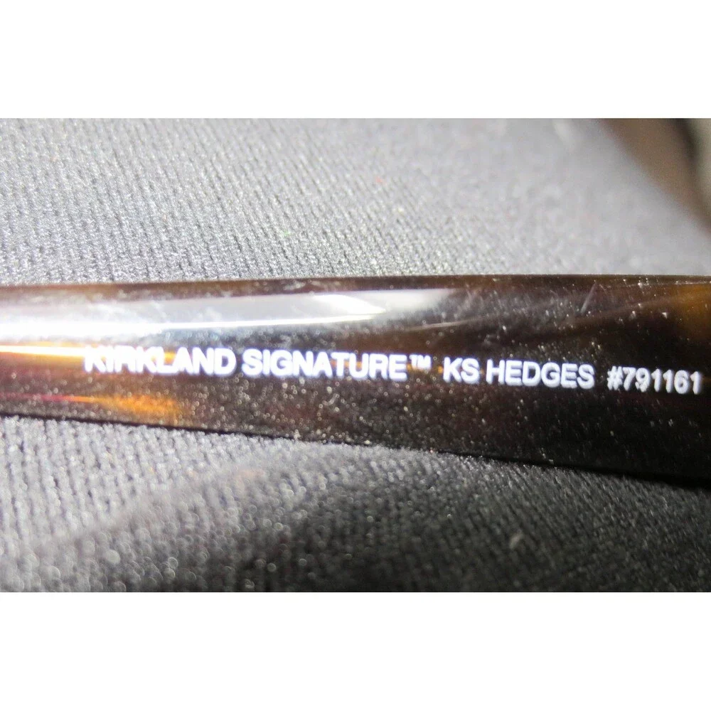 Kirkland Signature KS Hedges Havana Tortoise Floral Sunglasses 55-18-135